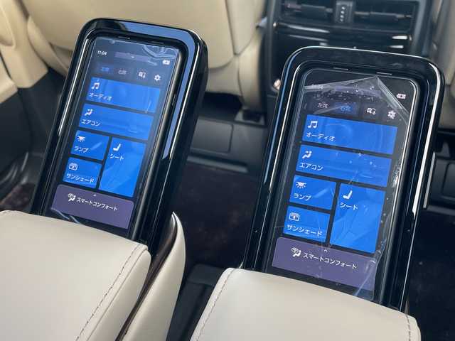 トヨタ アルファードハイブリット エグゼクティブ ラウンジ 埼玉県 2025(令7)年 0.2万km ライムホワイトパールクリスタルシャイン ワンオーナー/左右独立ムーンルーフ/ベージュレザーシート/全席シートヒーター＆ベンチレーション/全席パワーシート（Ｄ席メモリ機能付）/純正１４インチナビ＆フルセグＴＶ/（ＢＴ＆ＡｐｐｌｅＣａｒＰｌａｙ＆ＨＤＭＩ）/ＪＢＬプレミアムサウンド/１４インチリアエンタ－テイメントシステム/パラミックビューモニター/ビルトインＥＴＣ２．０/デジタルインナーミラー/ドライブレコーダー/両側パワースライドドア/ユニバーサルステップ/モデリスタエアロ（Ｆ＆Ｓ＆Ｒ）/モデリスタシグネチャーイルミブレード/プリクラッシュセーフティー/アドバンスドドライブ/ロードサインアシスト/フロントクロストラフィックアラート/リアクロストラフィックアラート/レーンディパーチャーアラート/レーンチェンジアシスト/プロドライビングアシスト/ブラインドスポットモニター/パーキングサポートブレーキ/リアカメラディテクション/安心降車アシスト/後方車両接近告知/周辺車両接近時サポート/クリアランスソナー/ヘッドアップディスプレイ/ＡＣ１００Ｖ/↓検査員記入欄に続く