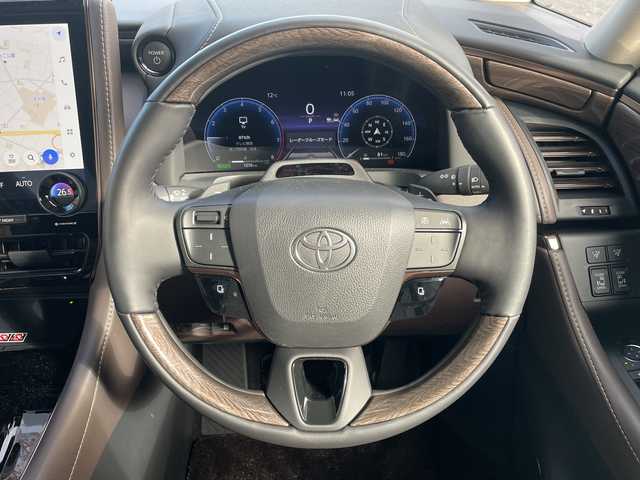 トヨタ アルファードハイブリット エグゼクティブ ラウンジ 埼玉県 2025(令7)年 0.2万km ライムホワイトパールクリスタルシャイン ワンオーナー/左右独立ムーンルーフ/ベージュレザーシート/全席シートヒーター＆ベンチレーション/全席パワーシート（Ｄ席メモリ機能付）/純正１４インチナビ＆フルセグＴＶ/（ＢＴ＆ＡｐｐｌｅＣａｒＰｌａｙ＆ＨＤＭＩ）/ＪＢＬプレミアムサウンド/１４インチリアエンタ－テイメントシステム/パラミックビューモニター/ビルトインＥＴＣ２．０/デジタルインナーミラー/ドライブレコーダー/両側パワースライドドア/ユニバーサルステップ/モデリスタエアロ（Ｆ＆Ｓ＆Ｒ）/モデリスタシグネチャーイルミブレード/プリクラッシュセーフティー/アドバンスドドライブ/ロードサインアシスト/フロントクロストラフィックアラート/リアクロストラフィックアラート/レーンディパーチャーアラート/レーンチェンジアシスト/プロドライビングアシスト/ブラインドスポットモニター/パーキングサポートブレーキ/リアカメラディテクション/安心降車アシスト/後方車両接近告知/周辺車両接近時サポート/クリアランスソナー/ヘッドアップディスプレイ/ＡＣ１００Ｖ/↓検査員記入欄に続く