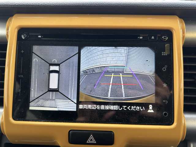 スズキ ハスラー X ターボ 新潟県 2017(平29)年 10.2万km アクティブイエロー/ブラック2トーンルーフ 純正ナビ【フルセグTV/FM・AM/BT】/アラウンドビューモニター/アイドリングストップ/衝突軽減/前後ドライブレコーダー/ETC/USB/DN席シートヒーター/純正アルミホイール/ステアリングスイッチ/オートライト/フォグランプ/スマートキー/スペアキー/プッシュスタート/横滑り防止