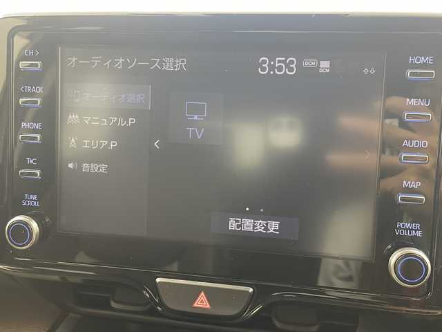 トヨタ ヤリスクロス ハイブリッド Z 岐阜県 2021(令3)年 4.8万km ブラックマイカ/ベージュ 2トーン 純正ディスプレイオーディオ/AM/FM/Bluetooth/USB/AppleCarPlay/AndroidAuto//フルセグTV/バックカメラ/ビルトインETC/ドライブレコーダー/シートヒーター/パワーシート/電動パーキングブレーキ/オートホールド/トヨタセーフティセンス/レーダークルーズコントロール/レーントレーシングアシスト/オートLEDヘッドライト/オートハイビーム/コーナーセンサー/ロードサインアシスト/純正18インチアルミホイール/革巻きステアリング/ハーフレザーシート/純正フロアマット/ドアバイザー