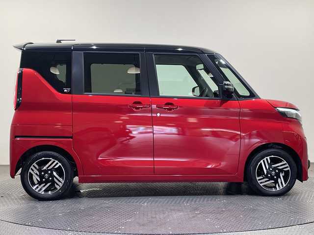 日産 ルークス HWS X プロパイロットED 愛媛県 2024(令6)年 0.3万km スパークリングレッド/ブラック ・純正9インチメモリーナビ/・フルセグテレビ/Bluetooth/・アラウンドビューモニター/・両側パワースライド/・LEDヘッドライト/・衝突被害軽減ブレーキ/・レーンキープシスト/・プロパイロット/・ドライブレコーダー/・スマートキー