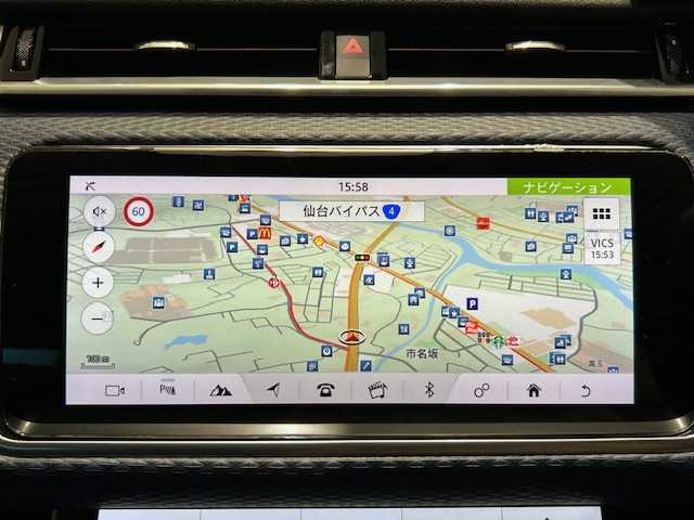 ランドローバー レンジローバーヴェラール Rダイナミック SE 180PS 宮城県 2018(平30)年 5.7万km 青 4WD/サンルーフ/メリディアンオーディオ/衝突軽減システム/追従機能付きクルーズコントロール/レーンキープアシスト/前後コーナーセンサー/ブラインドスポットモニター/純正ナビ/・全方位カメラ/・Bluetooth/HDMI/USB/・フルセグTV/ヘッドアップディスプレイ/ダウンヒルアシストコントロール/電動リアゲート/ドライブレコーダー/レーダー探知機/プッシュスタート/ステアリングヒーター/ハーフレザーシート/エアーシート（運転席/助手席）/シートヒーター（運転席/助手席）/シートメモリー（運転席）/LEDヘッドライト/オートマチックハイビーム/オートライト/純正アルミホイール/純正フロアマット