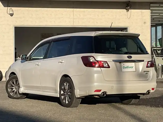 スバル エクシーガ 2．0GT 宮城県 2009(平21)年 13.5万km サテンホワイトパール /純正HDDナビ//CD/DVD/フルセグテレビ//社外フリップダウンモニターバックカメラ//ETC//リモコンキー//社外アルミスタッドレスタイヤ積込