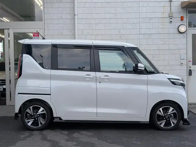 日産 ルークス HWS Gターボ プロパイロットED 埼玉県 2025(令7)年 0.4万km ホワイトパール ワンオーナー/IMPULエアロ(フロント、サイド、リア)/純正ナビ/フルセグテレビ/バックカメラ/アラウンドビュー/クルーズコントロール追従機能付き（プロパイロット）/IMPULドアバイザー/IMPULフロアマット/プッシュスタート/両側パワースライドドア/ETC/LEDヘッドライト/スマートキー×2