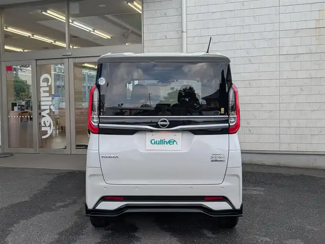 日産 ルークス HWS Gターボ プロパイロットED 埼玉県 2025(令7)年 0.4万km ホワイトパール ワンオーナー/IMPULエアロ(フロント、サイド、リア)/純正ナビ/フルセグテレビ/バックカメラ/アラウンドビュー/クルーズコントロール追従機能付き（プロパイロット）/IMPULドアバイザー/IMPULフロアマット/プッシュスタート/両側パワースライドドア/ETC/LEDヘッドライト/スマートキー×2