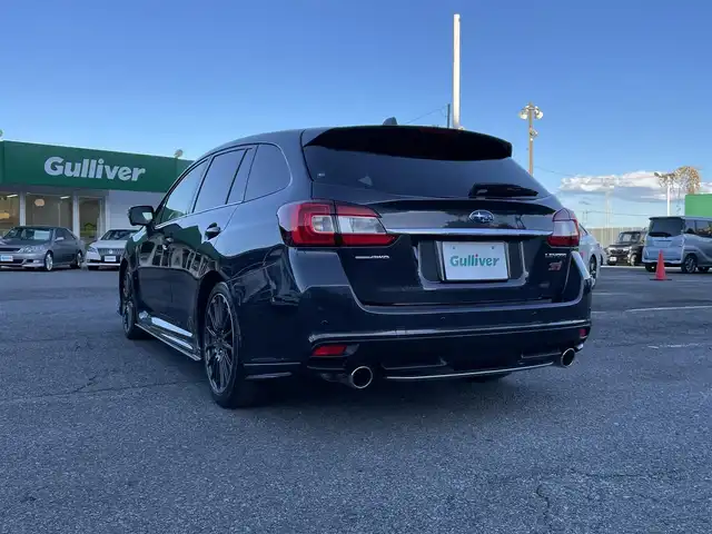 スバル レヴォーグ 1．6STIスポーツアイサイト 千葉県 2016(平28)年 5.2万km ダークグレーメタリック STiエアロ(F/S/R)/専用レザーシート/アイサイトVer3/・衝突軽減ブレーキ/・レーンキープアシスト/・後退速度リミッター/・先行車発進お知らせ機能/・アダプティブクルーズコントロール/アドバンスドセイフティーパッケージ/・スバルリヤビークルディテクション/・サイドビューモニター/・ハイビームアシスト/・アイサイトアシストモニター/純正SDナビ【CN-LR720D】/・CD/DVD/MSV/Bluetooth/フルセグTV/バックカメラ/前席パワーシート/前席シートヒーター/スマートキー/コーナーセンサー/パドルシフト/純正18インチアルミホイール/純正LEDヘッドライト/フォグランプ/ETC/本革巻きステアリング/サイド＆カーテンエアバッグ/新車時保証書＆取扱説明書