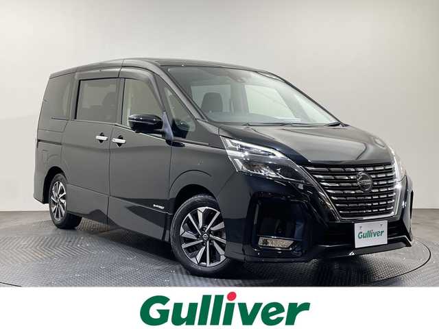 日産 セレナ ハイウェイスター V 愛媛県 2020(令2)年 3.3万km ダイヤモンドブラック ・純正10インチナビ/・フルセグテレビ/Bluetooth/DVD/・アラウンドビューモニター/・フリップダウンモニター/・両側パワースライドドア/・LEDヘッドライト/・プロパイロット/・エマージェンシーブレーキ/・レーンキープアシスト/・ドライブレコーダー/・コーナーセンサー/・スマートキー