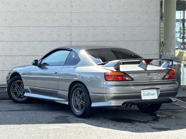 日産 シルビア スペックR　エアロ 兵庫県 1999(平11)年 15.4万km スパークリングシルバー サンルーフ/ETC/社外レーダー/LEDヘッドライト/フォグランプ/純正フロアマット/純正ホイールあり×４/純正ドアバイザー