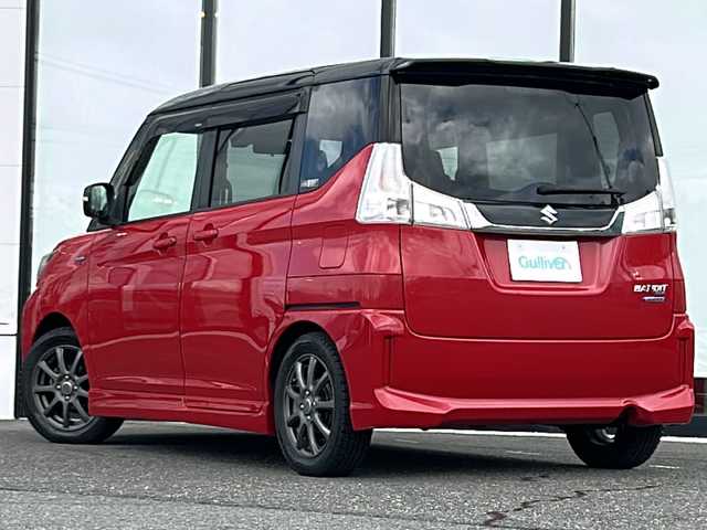 スズキ ソリオ バンディット HV MV Dカメラ ブレーキS 山形県 2016(平28)年 11.7万km ファーベントレッド/スーパーブラックパール ４WD/社外メモリーナビ/（CD・DVD・フルセグ・Bluetooth）/片側パワースライドドア/クルーズコントロール/前席シートヒーター/アイドリングストップ/衝突軽減システム/横滑り防止/レーンキープアシスト/ステアリングスイッチ/LEDヘッドライト/ETC/純正１５インチAWサマータイヤ積載/１６５/６５R１５ ６mm/純正フロアマット/スマートキー/プッシュスタート/スペアキー1本/ウィンカーミラー