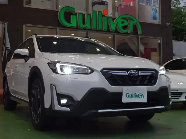 スバル ＸＶ ハイブリッド アドバンス 神奈川県 2022(令4)年 1.5万km クリスタルホワイトP ワンオーナー/純正メモリーナビ（DVD/CD/BD/BT/USB/HDMI/SD/スマホ連携）/フルセグTV/フロント・サイド・バックカメラ/アイサイト/・先行車発進お知らせ/・レーンキープアシスト＋中央維持/・レーダークルーズコントロール/・後退速度リミッター/ブランドスポットミラー/バックセンサー/前席パワーシート/パドルシフト/ステアリングスイッチ/サイドエアバック＆歩行者保護エアバック/純正フロアマット/ETC2.0/ルーフレール/スマートキー　2本/保証書/取扱説明書