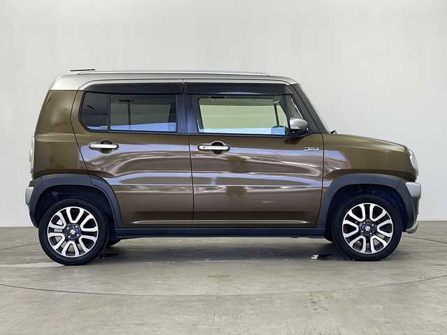 スズキ ハスラー Jスタイル Ⅲ 鹿児島県 2018(平30)年 7万km ブレイブカーキパール/スチールシルバー 純正ナビ/（CD/DVD/BT/フルセグTV）/衝突被害軽減ブレーキ/レーンキープアシスト/ハーフレザーシート/シートヒーター/オートライト/アイドリングストップ/純正アルミホイール/LEDヘッドライト/フォグランプ/スマートキー/プッシュスタート/純正フロアマット/取説、保証書