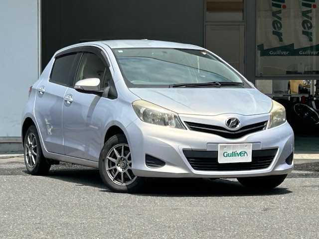 トヨタ ヴィッツ F スマイルエディション 宮城県 2012(平24)年 8.6万km ライトパープルマイカ 純正メモリナビ/AM/FM/BT/ワンセグTV/バックカメラ/社外アルミ冬タイヤ14インチ