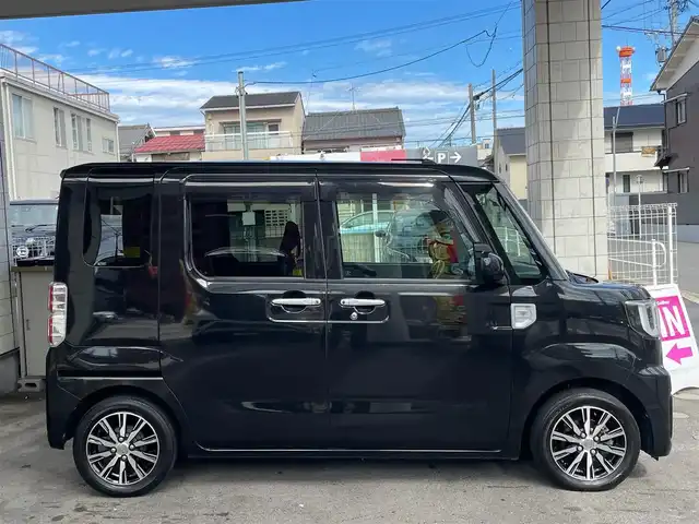 ダイハツ ウェイク G ターボ SA Ⅲ 愛知県 2018(平30)年 8.6万km ブラックマイカメタリック /当店買取/禁煙//純正8インチナビNSZP-X68D//フルセグTV/CD/DVD/SD/USB/ Bluetooth//バックカメラ//スマートアシスト3//LEDヘッド/LEDフォグ/AHB//TRC/Aストップ/TVキャンセラー//Pソナー/ETC/革巻きステアリング//純正フロアマット/ドアバイザー/リヤサンシェード//運転席シートヒーター//ドラレコ（SDカード欠）//保証書/取説/ナビ取説
