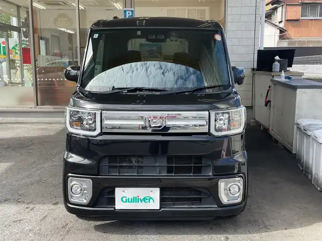 ダイハツ ウェイク G ターボ SA Ⅲ 愛知県 2018(平30)年 8.6万km ブラックマイカメタリック /当店買取/禁煙//純正8インチナビNSZP-X68D//フルセグTV/CD/DVD/SD/USB/ Bluetooth//バックカメラ//スマートアシスト3//LEDヘッド/LEDフォグ/AHB//TRC/Aストップ/TVキャンセラー//Pソナー/ETC/革巻きステアリング//純正フロアマット/ドアバイザー/リヤサンシェード//運転席シートヒーター//ドラレコ（SDカード欠）//保証書/取説/ナビ取説