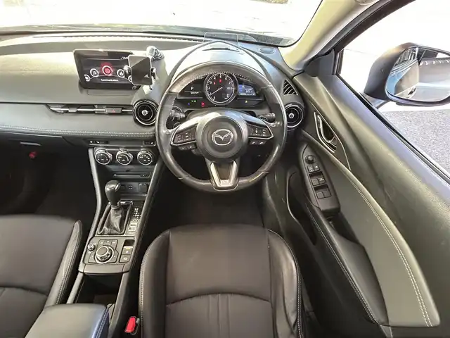 マツダ ＣＸ－３ 20SプロアクティブSパッケージ 宮城県 2018(平30)年 5.6万km マシーングレープレミアムM ・ワンオーナー/・純正ナビ/（フルセグTV/CD/DVD/Bluetooth/USB/AUX)/・クルーズコントロール/・全方位カメラ/・アイドリングストップ/・革ステアリング/・ステアリングスイッチ/・ステアリングヒーター/・MTモード/・パドルシフト/・革シート/・前席シートヒーター/・D席パワーシート/・D席メモリーシート/・電動格納ウィンカーミラー/・電動パーキングブレーキ/・ブレーキホールド/・レーンキープアシスト/・衝突軽減装置/・後方警戒システム/・前後コーナーセンサー/・BOSEスピーカー/・LEDライト/・フロントフォグランプ/・オートライト/・ISOFIX/・ETC/・フロアマット/・トノカバー/・リアプライバシーガラス/・スマートキー/・スペアキー×1/・プッシュスタート/・W＋サイドエアバッグ/ABS/・純正18インチアルミホイール/・冬タイヤあり/・横滑り防止装置/・取扱説明書