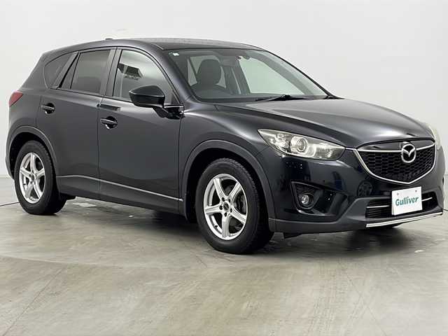 マツダ ＣＸ－５ XD 道央・札幌 2012(平24)年 8.1万km ジェットブラックマイカ ・4WD/・ディーゼルターボ/・社外ナビ&CD&DVD&BT&TV/・バックカメラ/・オートエアコン/・オートライト/・純正エンジンスターター/・アイドリングストップ/・電動格納ミラー/・純正AW＆夏タイヤ積込/・レインセンサーワイパー/・ETC/・MT付きAT/・純正フロアマット/・ウィンカーミラー/・フォグライト/・HIDヘッドライト/・プッシュスタート/・スマートキー