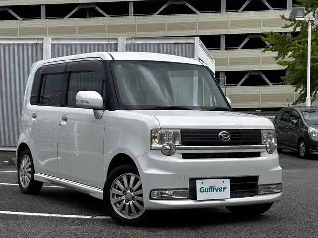 ダイハツ ムーヴ コンテ カスタム Xリミテッド 静岡県 2010(平22)年 12.2万km パールホワイトⅢ ユーザー買取車両/社外SDナビ（MDV-313）/[AM/FM/TV/DVD/AUX]/スマートキー/スペアキー×１/ETC/純正14インチAW/保証書/取扱説明書