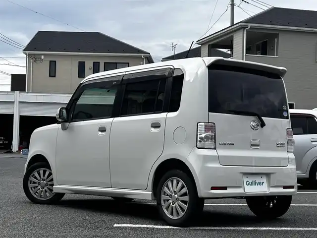 ダイハツ ムーヴ コンテ カスタム Xリミテッド 静岡県 2010(平22)年 12.2万km パールホワイトⅢ ユーザー買取車両/社外SDナビ（MDV-313）/[AM/FM/TV/DVD/AUX]/スマートキー/スペアキー×１/ETC/純正14インチAW/保証書/取扱説明書
