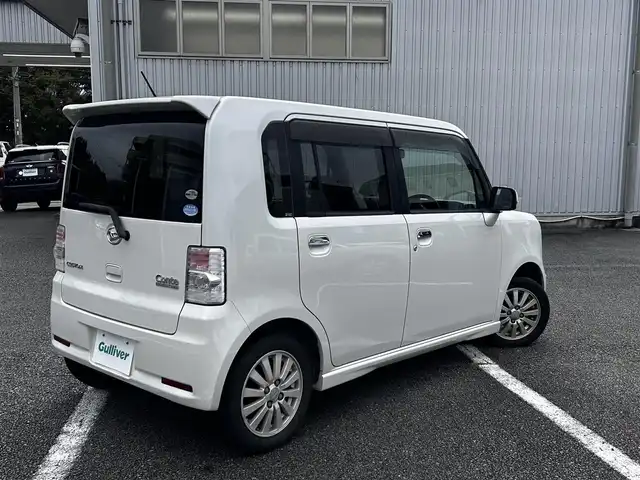 ダイハツ ムーヴ コンテ カスタム Xリミテッド 静岡県 2010(平22)年 12.2万km パールホワイトⅢ ユーザー買取車両/社外SDナビ（MDV-313）/[AM/FM/TV/DVD/AUX]/スマートキー/スペアキー×１/ETC/純正14インチAW/保証書/取扱説明書