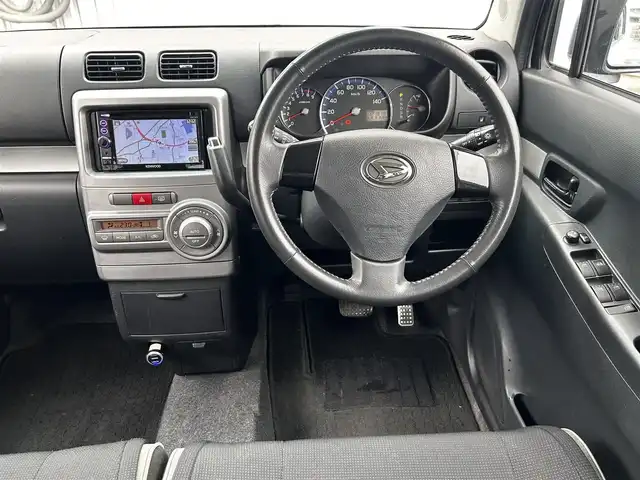 ダイハツ ムーヴ コンテ カスタム Xリミテッド 静岡県 2010(平22)年 12.2万km パールホワイトⅢ ユーザー買取車両/社外SDナビ（MDV-313）/[AM/FM/TV/DVD/AUX]/スマートキー/スペアキー×１/ETC/純正14インチAW/保証書/取扱説明書