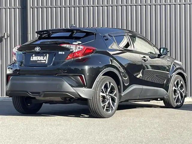 トヨタ Ｃ－ＨＲ G 福島県 2017(平29)年 6.9万km ブラックマイカ ワンオーナー/純正ナビ(CD/DVD/BT/)/フルセグTV/ETC2.0/アダプティブクルーズコントロール/ステアリングスイッチ/オートホールド/ハーフレザーシート/シートヒーター/純正18AW/取扱説明書/保証書/スペアキー