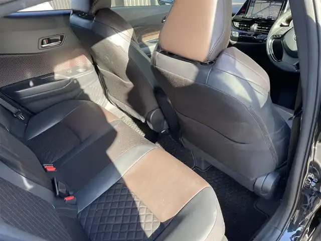 トヨタ Ｃ－ＨＲ G 福島県 2017(平29)年 6.9万km ブラックマイカ ワンオーナー/純正ナビ(CD/DVD/BT/)/フルセグTV/ETC2.0/アダプティブクルーズコントロール/ステアリングスイッチ/オートホールド/ハーフレザーシート/シートヒーター/純正18AW/取扱説明書/保証書/スペアキー