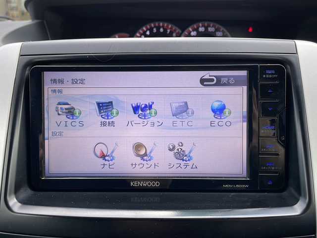 トヨタ ヴォクシー ZS 道東・釧路十勝 2012(平24)年 6.9万km ブラック 4WD/寒冷地仕様/ナビ MDV-L530W　/　(AM/FM/CD/DVD/BT)/フリップダウンモニター　/エンジンスターター/バックカメラ/片側パワースライドドア/冬タイヤ積込/純正16インチAW/純正フロアマット/ドアバイザー/MTモード付AT/オートライト/ABS/横滑り防止装置