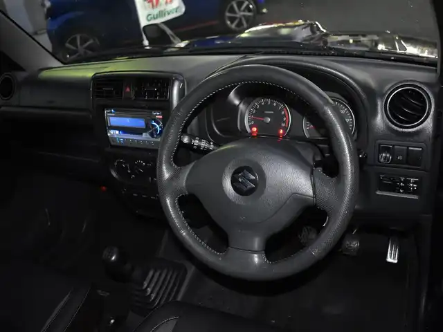 スズキ ジムニー クロスアドベンチャー XC 福岡県 2011(平23)年 15.5万km ブルーイッシュブラックパール3 社外カーステレオ/４WD/純正16インチアルミ/フォグランプ/ETC/運転席シートヒーター/ウィンカーミラー/ドアバイザー/純正フロアマット
