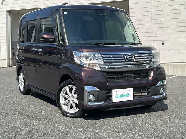 ダイハツ タント カスタム X SA Ⅲ 千葉県 2018(平30)年 2.6万km プラムブラウンクリスタルマイカ ワンオーナー/純正オーディオ/衝突軽減SA3/左側パワースライドドア/運転席シートヒーター/オートマチックヘッドライト/オートハイビーム/LEDヘッドライト/フォグランプ/ドアバイザー/純正ラバーフロアマット/シートカバー/ETC/スマートキー/取扱説明書/保証書/R5年記録簿
