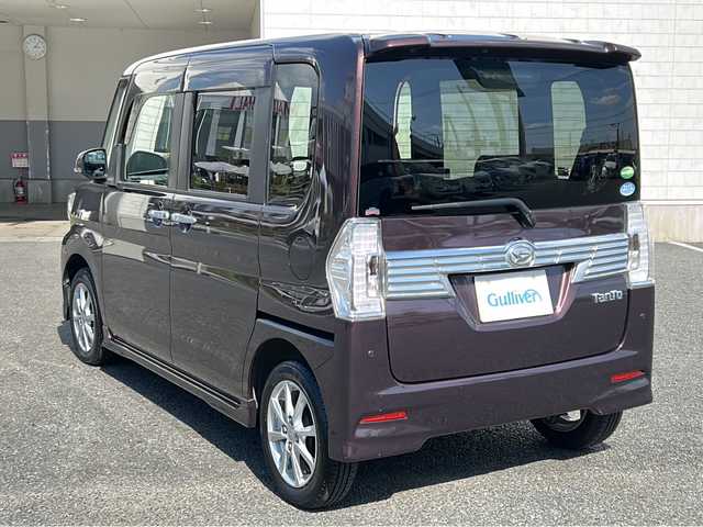 ダイハツ タント カスタム X SA Ⅲ 千葉県 2018(平30)年 2.6万km プラムブラウンクリスタルマイカ ワンオーナー/純正オーディオ/衝突軽減SA3/左側パワースライドドア/運転席シートヒーター/オートマチックヘッドライト/オートハイビーム/LEDヘッドライト/フォグランプ/ドアバイザー/純正ラバーフロアマット/シートカバー/ETC/スマートキー/取扱説明書/保証書/R5年記録簿