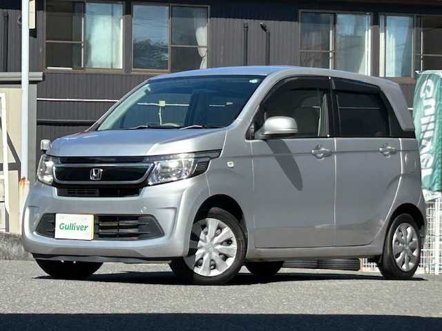ホンダ Ｎ ＷＧＮ C 宮城県 2015(平27)年 3.3万km カトラリーシルバーM ワンオーナー/社外Gathersオーディオ/CD/AM/FM/横滑り防止装置/前席純正フロアマット/後席社外フロアマット/電動格納ミラー/ドアバイザー/リモコンキー/スペアキー/純正スチールホイール付き夏タイヤ/（155/65/R14）/スチールホイール付き冬タイヤ積込み/（155/65/R14）