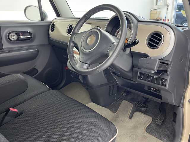 スズキ ラパン 10thアニバーサリーリミテッド 沖縄県 2012(平24)年 8.8万km ミルクティーベージュメタリック 社外ナビ(ＡＶＩＣ－ＺＨ０７)/(フルセグＴＶ　Ｂｌｕｅｔｏｏｔｈ　ＣＤ　ＤＶＤ　ＡＭ　ＦＭ)　/ビルトインＥＴＣ　/スマートキー　/プッシュスタート　/シートヒーター　/オートエアコン　/電動格納ミラー　/純正フロアマット　/ベンチシート