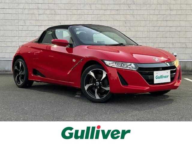 ホンダ Ｓ６６０ α 大阪府 2016(平28)年 3.6万km フレームレッド MT車/バックカメラ/Bluetooth/USB/HDMI/オープンカー/クルーズコントロール/横滑り防止装置/盗難防止装置/ハーフレザーシート/ETC/HIDヘッドライト/オートライト/純正アルミホイール/純正フロアマット/スペアキー/エンジンスタートボタン