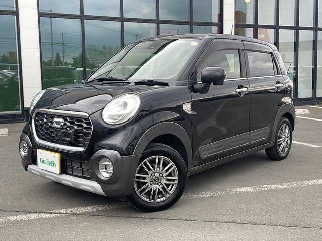 ダイハツ キャスト アクティバ G SAⅡ 道東・釧路十勝 2016(平28)年 4万km ブラックマイカメタリック ・４WD/・ワンオーナー/・社外HDDナビ/（AM・FM・CD・DVD・BT・USB・AUX・HDMI・フルセグ）/・ETC/・前後ドライブレコーダー/・リアコーナーセンサー/・横滑り防止装置/・衝突被害軽減ブレーキ/・LEDヘッドライト/・純正フロアマット/・アイドリングストップ/・スマートキー/・プッシュスタート/・純正アルミホイール付き夏タイヤ積込/（165/60/15)２０１６年製造４mm/・保証書/・取扱説明書