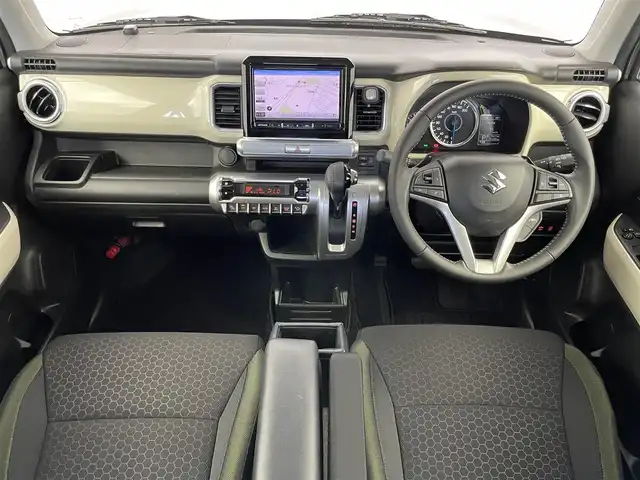スズキ クロスビー HYBRID MZ 埼玉県 2022(令4)年 2.2万km タフカーキパールメタリック/ブラック2トーン 社外８インチナビ　バックカメラ　ビルトインＥＴＣ　前後ドライブレコーダー　スズキセーフティサポート　レーダークルーズコントロール　シートヒーター　ＨＤＭＩ　パドルシフト　オートライト　ＬＥＤライト