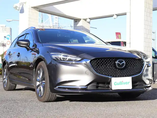 マツダ アテンザ ワゴン XD プロアクティブ 神奈川県 2019(平31)年 6.5万km マシーングレープレミアムM ワンオーナー/サンルーフ/純正メモリナビ/Bluetooth/フルセグテレビ/バックカメラ/アダプティブクルーズコントロール/プッシュスタート/運転席パワーシート/前席シートヒーター/ステアリングヒーター/スマートキー/ETC/LEDヘッドライト/保証書/取説/ナビ説/記録(R.2.3.5)/スペアスマートキー