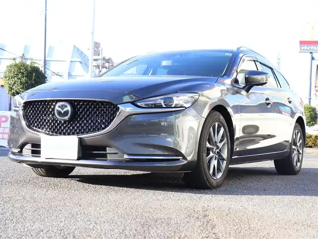 マツダ アテンザ ワゴン XD プロアクティブ 神奈川県 2019(平31)年 6.5万km マシーングレープレミアムM ワンオーナー/サンルーフ/純正メモリナビ/Bluetooth/フルセグテレビ/バックカメラ/アダプティブクルーズコントロール/プッシュスタート/運転席パワーシート/前席シートヒーター/ステアリングヒーター/スマートキー/ETC/LEDヘッドライト/保証書/取説/ナビ説/記録(R.2.3.5)/スペアスマートキー