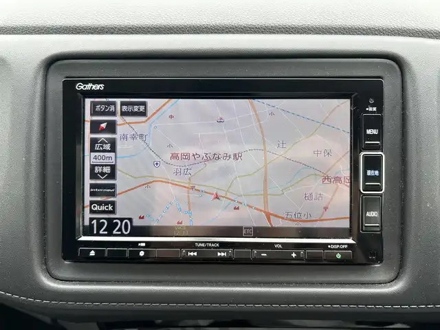 ホンダ ヴェゼル ハイブリッド X ホンダセンシング 富山県 2020(令2)年 6.5万km ミッドナイトブルービームM ４WD/フルセグTV/純正ナビ/Bluetooth/ドライブレコーダー/DVD再生/バックカメラ/ビルトインETC/レーダークルーズコントロール/レーンキープアシスト/横滑り防止装置/衝突軽減装置/社外アルミホイール/純正AWサマータイヤ4本車載/ドアバイザー/オートライト/フォグランプ