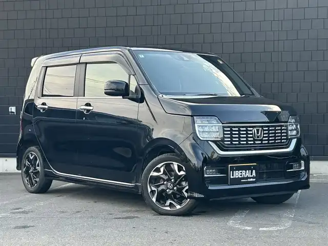 ホンダ Ｎ ＷＧＮ カスタム Lターボ ホンダS 埼玉県 2020(令2)年 4.8万km クリスタルブラックパール 登録時47908km/ホンダセンシング/純正メーカーOPナビ/　AM/FM/CD/DVD/Bluetooth/フルセグTV/バックカメラ/レーダークルーズコントロール/レーンキープアシスト/衝突軽減装置/LEDオートライト/パドルシフト/バックセンサー/純正15インチアルミホイール/ウィンカーミラー/スマートキー/保証書