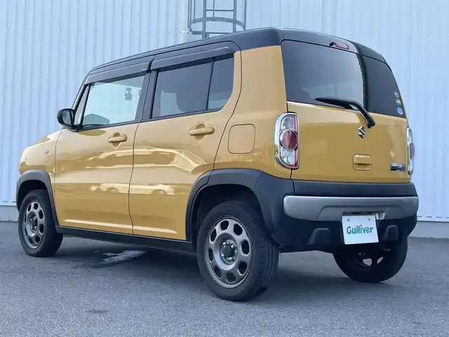 スズキ ハスラー G 愛媛県 2018(平30)年 6.6万km アクティブイエロー/ブラック2トーンルーフ 5速MT/前方ドラレコ/シートヒーター/ビルトインETC/純正フロアマット/USB/スペアキー/CDプレーヤー/AUX/横滑り防止/パワーステアリング/パワーウインドウ