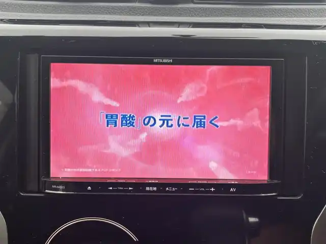 三菱 ｅＫカスタム M 京都府 2014(平26)年 3.6万km シルキーホワイト ・純正7インチメモリナビ(NR-MZ03)/　ワンセグ/　CD/DVD再生/　SD再生/・アイドリングストップ/・電格ミラー/・純正14インチAW/・純正マット/・純正バイザー/・取説/保証書