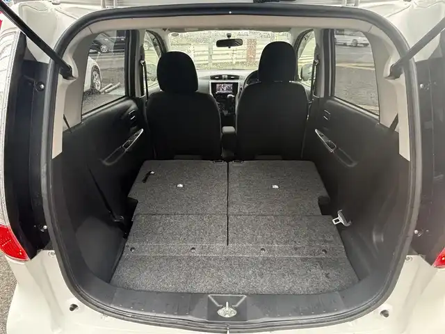 三菱 ｅＫカスタム M 京都府 2014(平26)年 3.6万km シルキーホワイト ・純正7インチメモリナビ(NR-MZ03)/　ワンセグ/　CD/DVD再生/　SD再生/・アイドリングストップ/・電格ミラー/・純正14インチAW/・純正マット/・純正バイザー/・取説/保証書