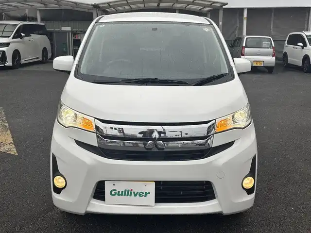 三菱 ｅＫカスタム M 京都府 2014(平26)年 3.6万km シルキーホワイト ・純正7インチメモリナビ(NR-MZ03)/　ワンセグ/　CD/DVD再生/　SD再生/・アイドリングストップ/・電格ミラー/・純正14インチAW/・純正マット/・純正バイザー/・取説/保証書