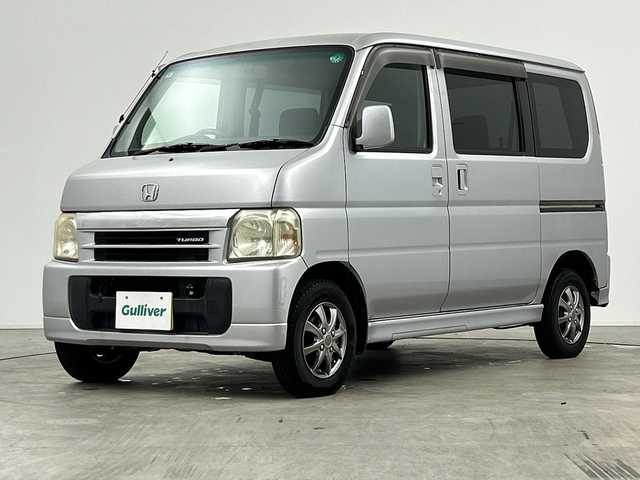 ホンダ バモス ターボ 三重県 2001(平13)年 8.9万km シルバー /禁煙車 //純正CDオーディオ //ターボ //ETC //両側スライドドア //マニュアルAC //ドアバイザー //リモコンキー //ABS //純正フロアマット //社外12インチAW //ハロゲンライト