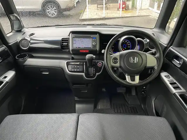 ホンダ Ｎ ＢＯＸ カスタム G Lパッケージ 埼玉県 2013(平25)年 3.6万km プレミアムゴールドパープルパール ワンオーナー車/純正ナビTV/バックカメラ/ETC/両側パワースライドドア/HIDライト/純正アルミホイール/プッシュスタート/スマートキー/走行３５２８７キロ/保証書付整備手帳/取扱説明書