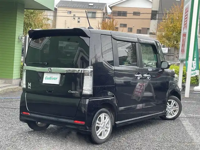 ホンダ Ｎ ＢＯＸ カスタム G Lパッケージ 埼玉県 2013(平25)年 3.6万km プレミアムゴールドパープルパール ワンオーナー車/純正ナビTV/バックカメラ/ETC/両側パワースライドドア/HIDライト/純正アルミホイール/プッシュスタート/スマートキー/走行３５２８７キロ/保証書付整備手帳/取扱説明書