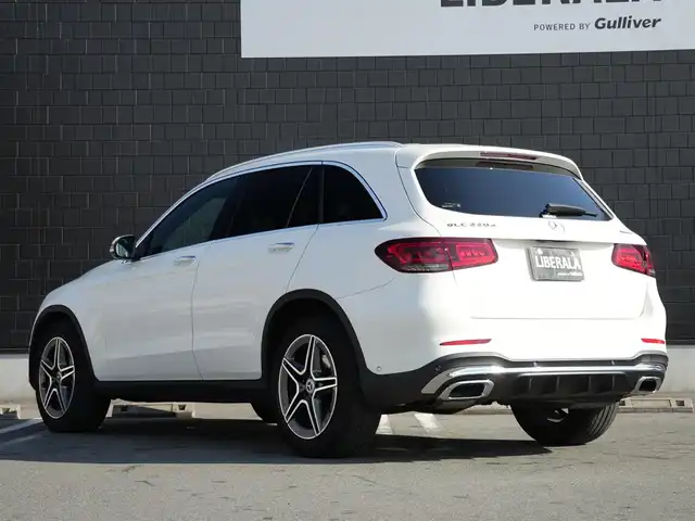 メルセデス・ベンツ ＧＬＣ２２０ d 4マチック スポーツラインED 静岡県 2021(令3)年 3.2万km ダイヤモンドホワイト パノラマサンルーフ/アルティコブラックレザーシートシートヒーター/前席メモリーパワーシート/MBUXナビフルセグTVBluetooth全方位カメラ/ワイヤレス充電/エアバランス　パヒュームアトマイザー/パワーバックドア/アンビエントライト/前後ドライブレコーダー/DSRCETC