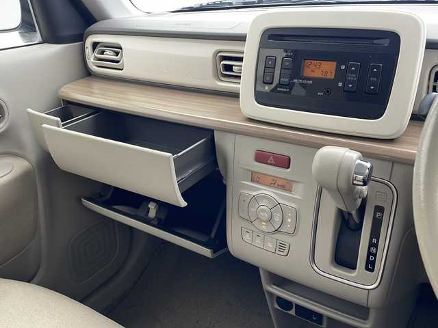 スズキ ラパン X 沖縄県 2015(平27)年 8.6万km フレンチミントPM 純正オーディオ　/(ＡＭ　ＦＭ　ＣＤ　ＡＵＸ)　/ビルトインＥＴＣ　/レーダーブレーキサポート/スマートキー　/プッシュスタート　/シートヒーター　/ＬＥＤヘッドライト　/アイドリングストップ　/オートライト　/オートエアコン/電動格納ミラー　/社外アルミホイール/純正フロアマット