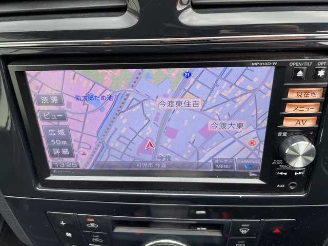 日産 セレナ ハイウェイスター S HV Vエアロ 岐阜県 2013(平25)年 11.4万km ブリリアントシルバー 登録時走行距離113685km/後席モニター/バックカメラ/純正ナビ/フルセグＴＶ/スタッドレスタイヤ４本（社外ＡＷ）/両側パワースライドドア/フロントエアロ/ビルトインＥＴＣ/禁煙車/純正アルミホイール/フロントフォグランプ/社外フロアマット/プッシュスタート/スマートキー/ABS/横滑り防止装置/盗難防止装置/オートライト/ハロゲンヘッドライト/エアバッグ