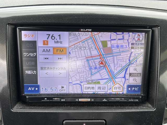 スズキ ワゴンＲ スティングレー X 佐賀県 2014(平26)年 6.9万km パールホワイト 純正ナビ/CD/USB/ワンセグテレビ/アイドリングストップ/プッシュスタート/オートエアコン/オートライト/盗難防止装置/横滑り防止装置/スマートキー/ETC/スペアキー/電格ミラー/ソッケット/Wエアバック/ABS/保証書/取扱説明書/点検記録簿R1